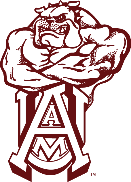 Alabama A&M Bulldogs 1980-Pres Alternate Logo v3 iron on transfers for clothing